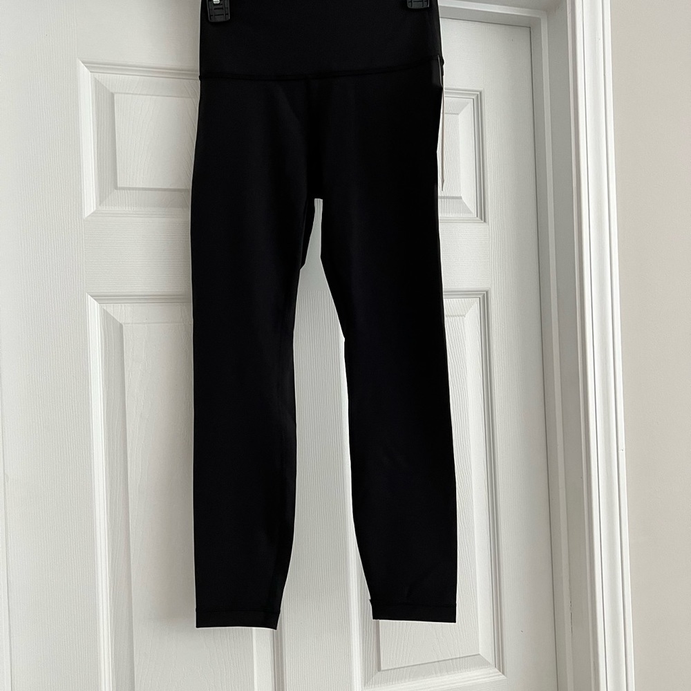 Lululemon Athletica Black Leggings Stretchy Full-Length